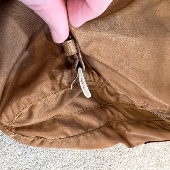 Prada Brown Nylon Vela Sport Messenger Bag - Picture 9 of 16